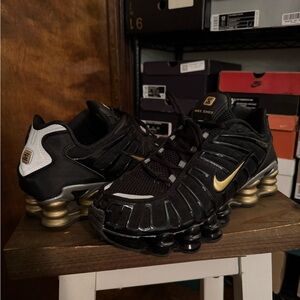 Nike Shox TL black/gold size 12